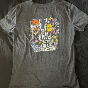 Punchy Western Gothic Boho Floral Women’s T Shirt